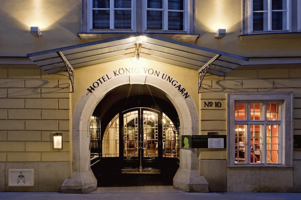 Hotel Konig Von Ungarn Wien Eksteriør bilde